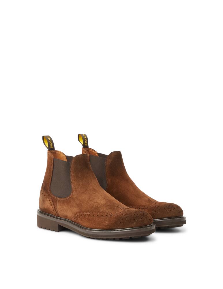 rinascente Doucal's Suede chelsea boot