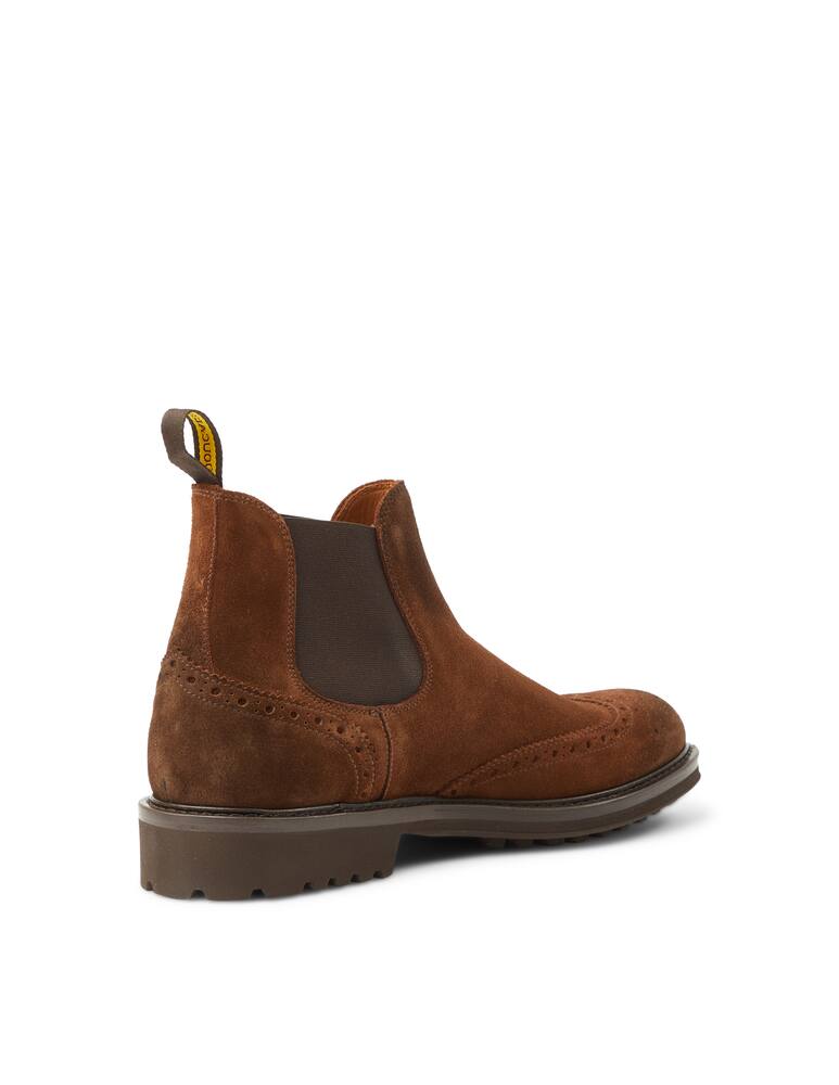 rinascente Doucal's Suede chelsea boot