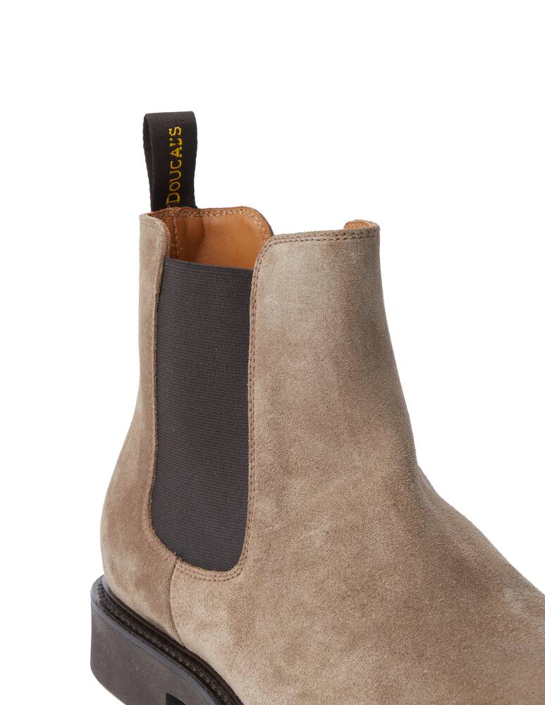 rinascente Doucal's Suede chelsea boot