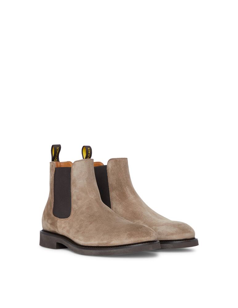 rinascente Doucal's Suede chelsea boot