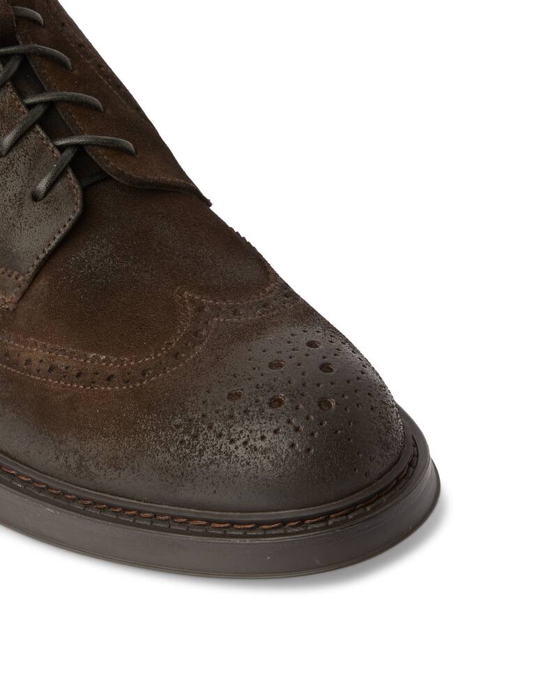 rinascente Doucal's Lace up suede boot 