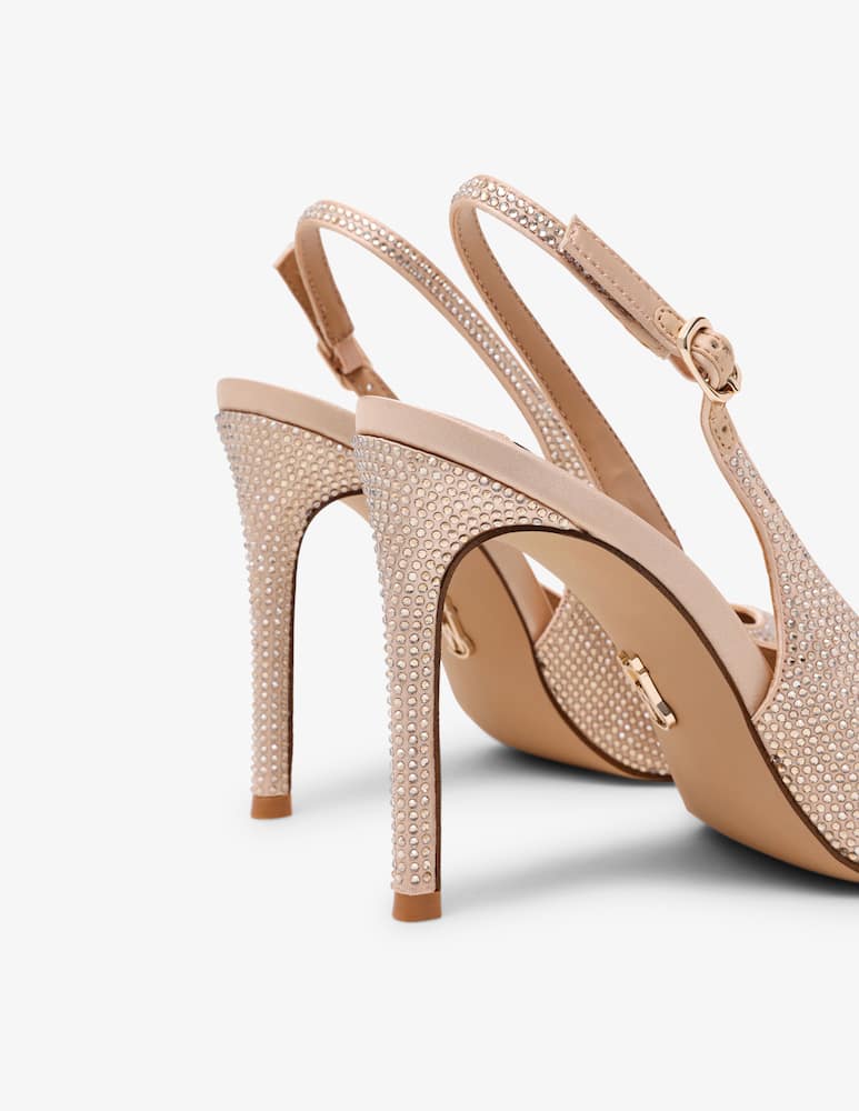 Steve Madden Crystal slingback heels Tremble - picture 2 Steve Madden Crystal slingback heels Tremble - picture 2