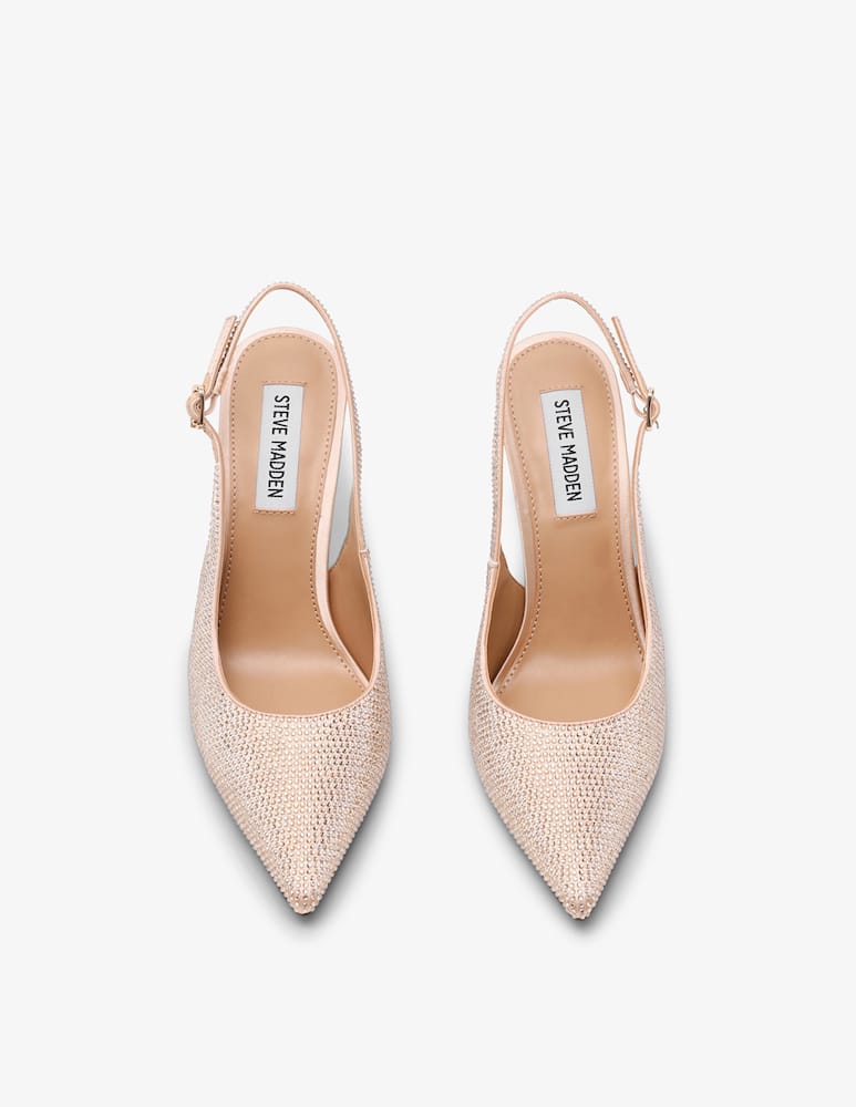 Steve Madden Crystal slingback heels Tremble - picture 4 Steve Madden Crystal slingback heels Tremble - picture 4