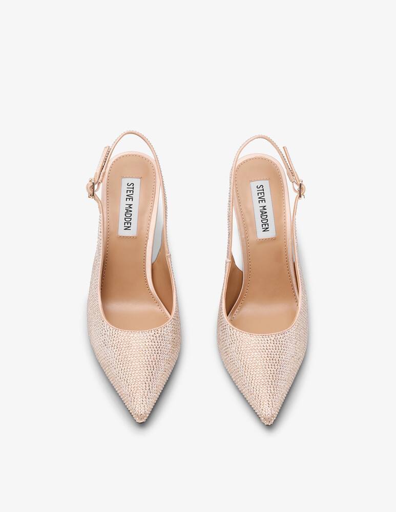 rinascente Steve Madden Crystal slingback heels Tremble
