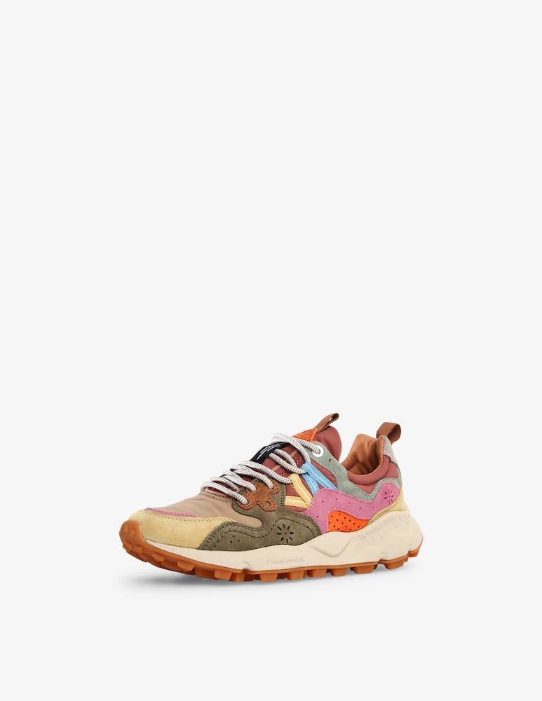 rinascente Flower Mountain Sneakers in suede e nylon Yamano 3