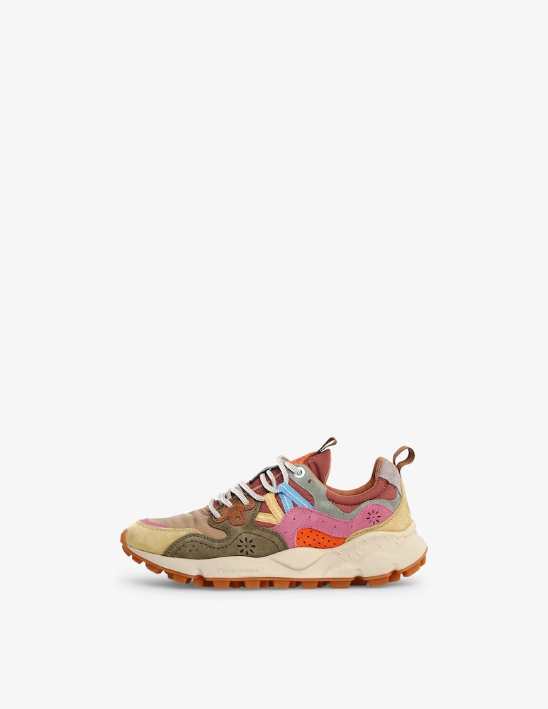 rinascente Flower Mountain Sneakers in suede e nylon Yamano 3