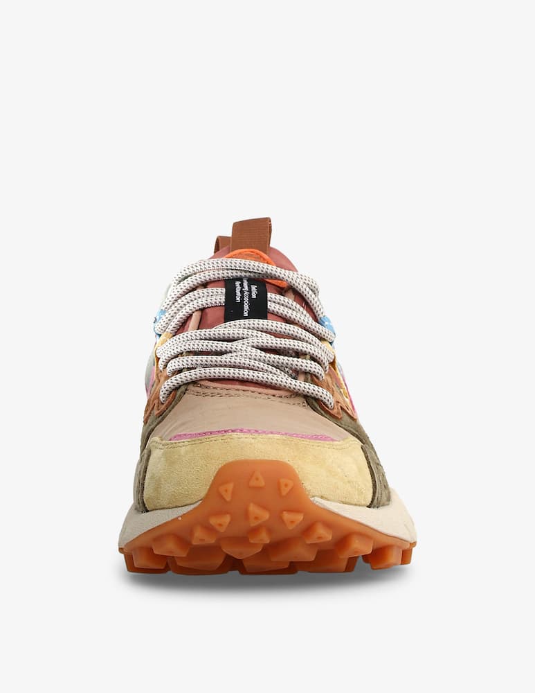 rinascente Flower Mountain Sneakers in suede e nylon Yamano 3