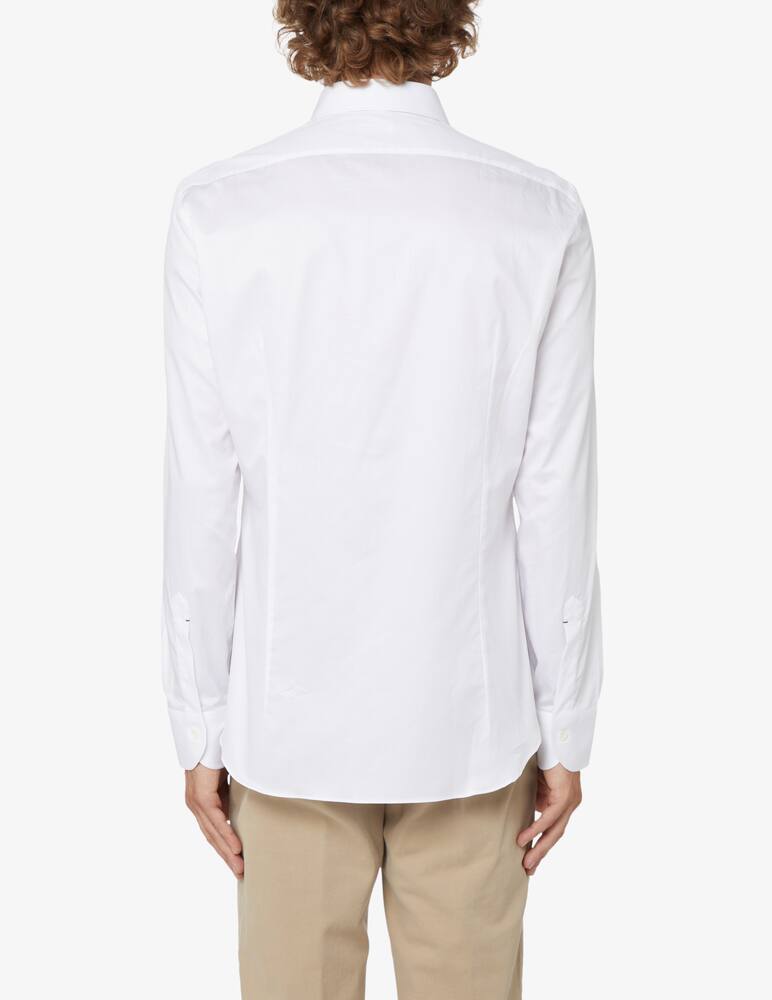rinascente Mazzarelli Slim twill shirt - White