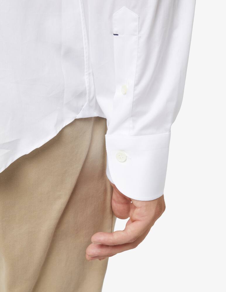 rinascente Mazzarelli Slim twill shirt - White