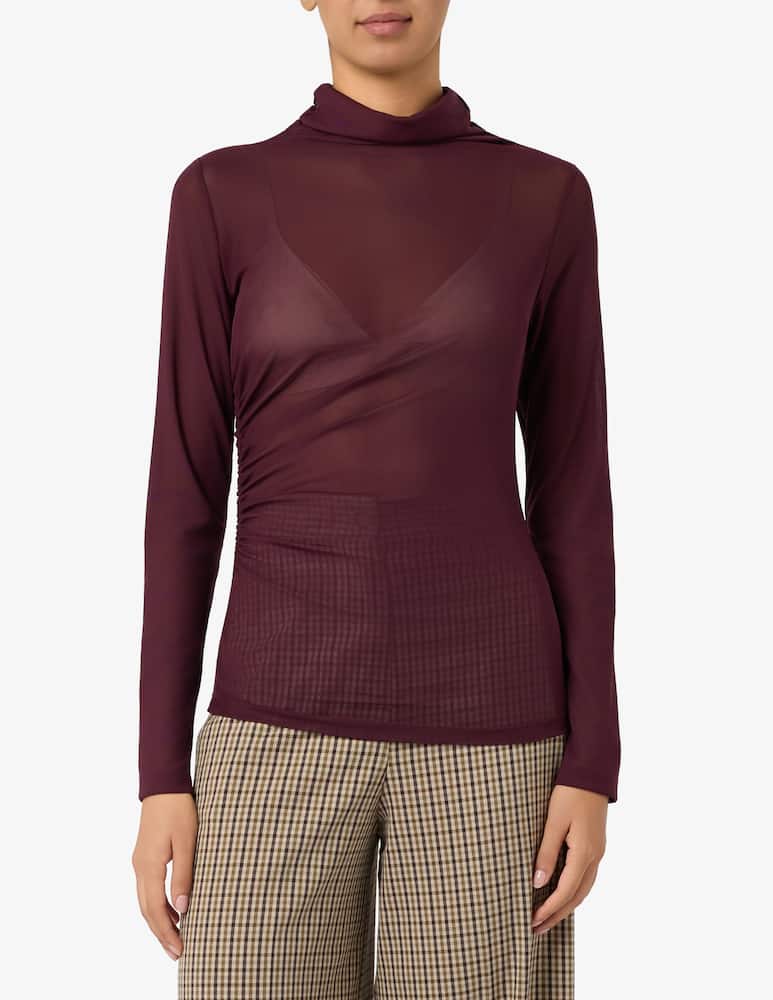 Sandro Ferrone Tulle long sleeve tee - picture 1 Sandro Ferrone Tulle long sleeve tee - picture 1