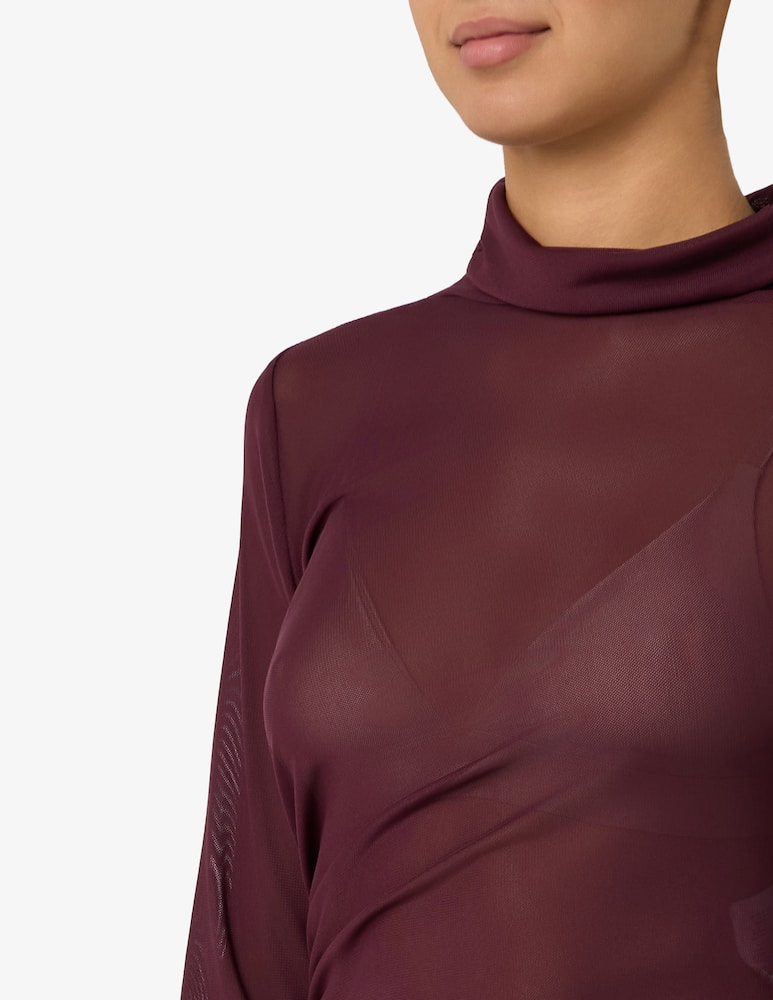 Sandro Ferrone Tulle long sleeve tee - picture 4 Sandro Ferrone Tulle long sleeve tee - picture 4