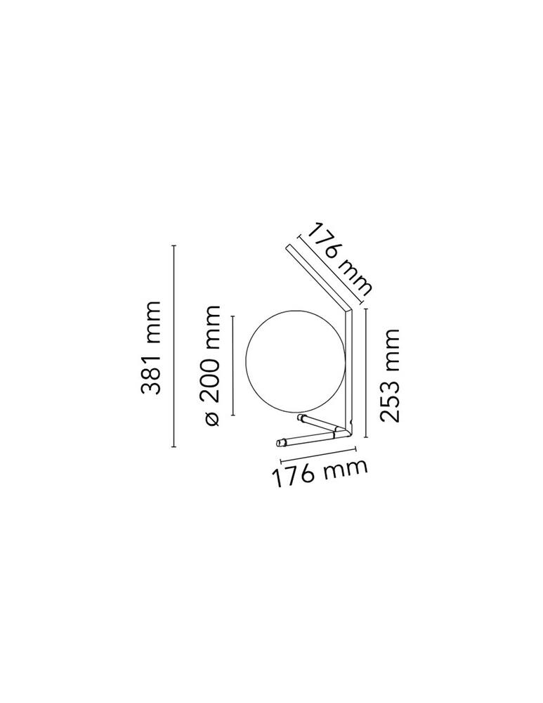 rinascente Flos IC Lights Table 1 High lampada da tavolo