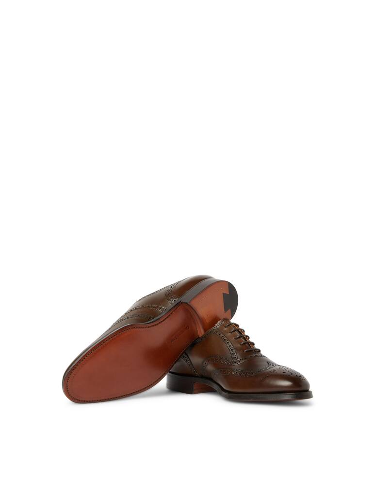 rinascente Crockett & Jones Leather Finsbury brogue with wing tip