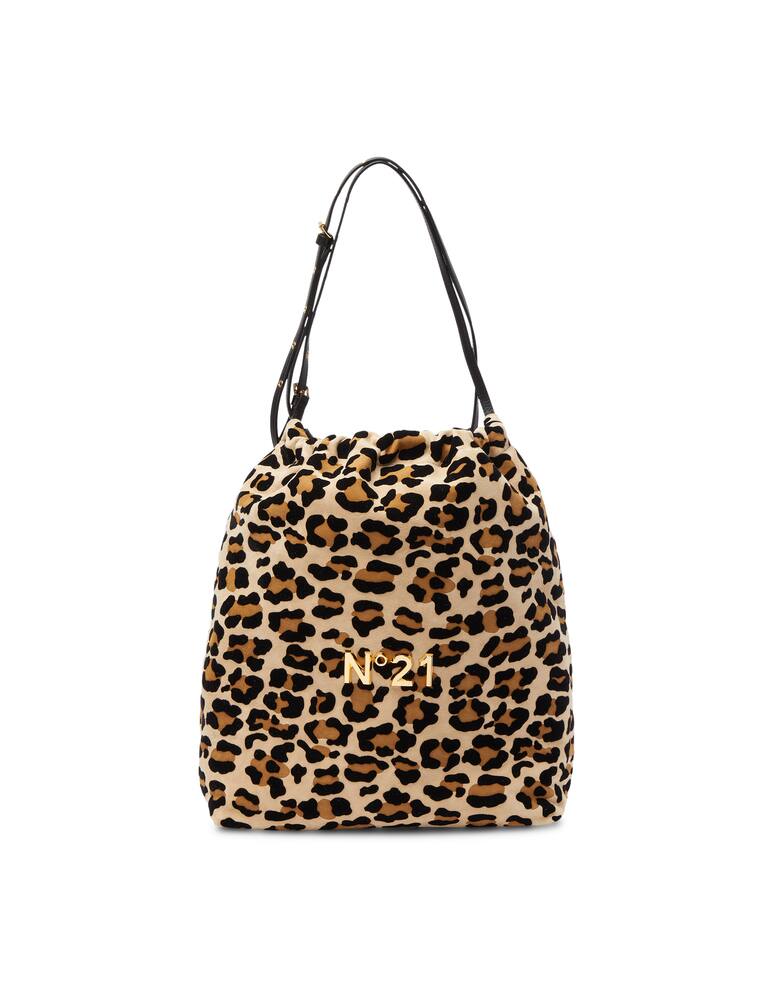 N°21 Shoulder bag with leopard print Eva - picture 1 N°21 Shoulder bag with leopard print Eva - picture 1