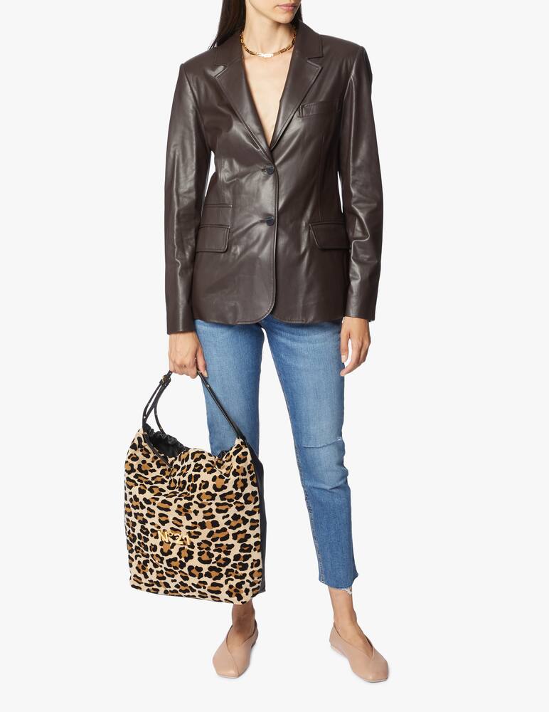 N°21 Shoulder bag with leopard print Eva - picture 2 N°21 Shoulder bag with leopard print Eva - picture 2