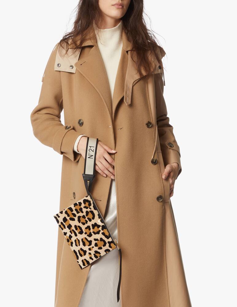 rinascente N°21 Pouch con stampa leopardo