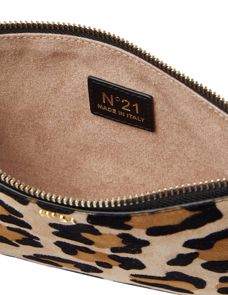 rinascente N°21 Pouch con stampa leopardo
