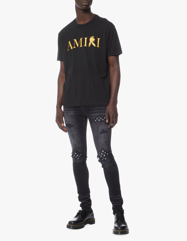 Amiri Mx1 leather playboy jeans - picture 1 Amiri Mx1 leather playboy jeans - picture 1