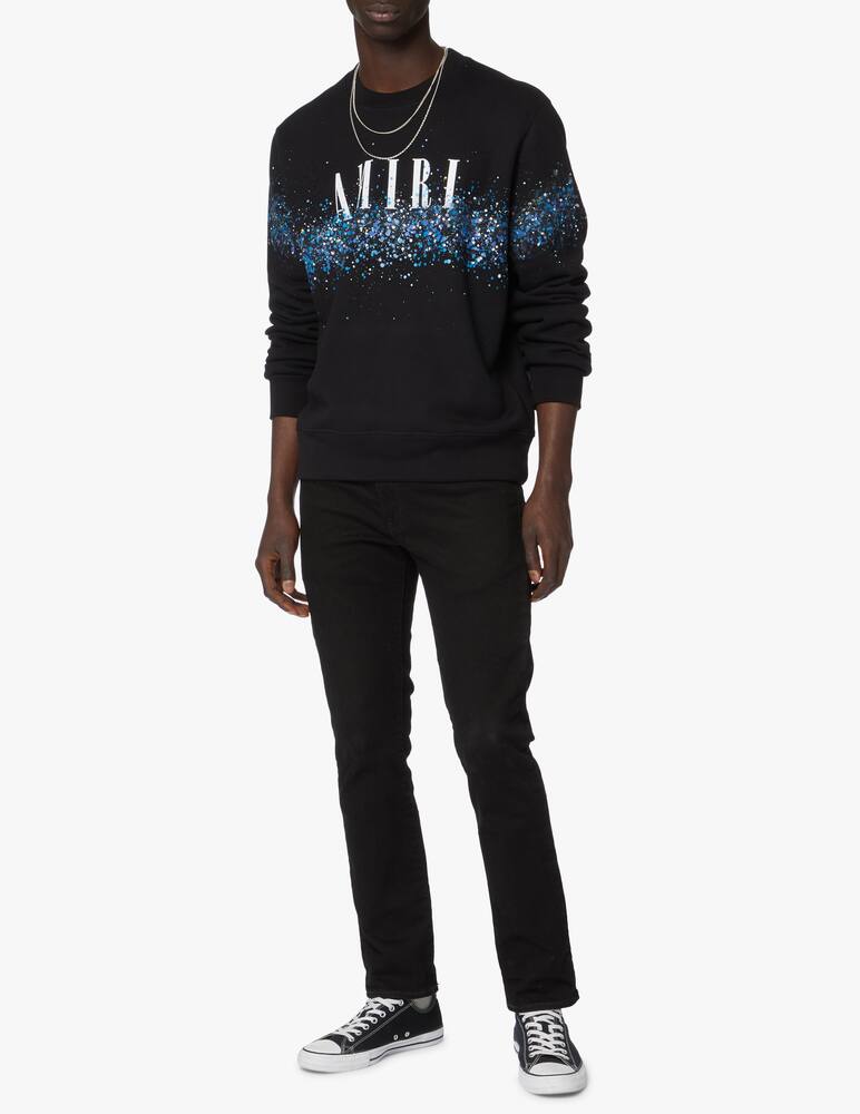 rinascente Amiri Crystal roundneck sweatshirt