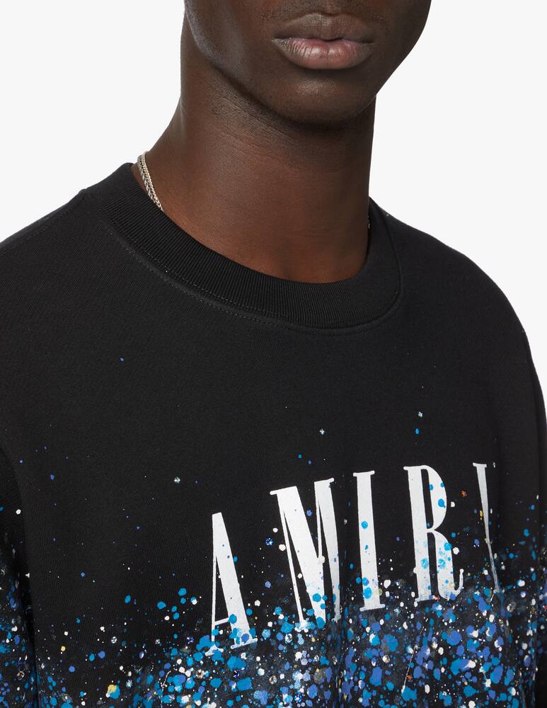 rinascente Amiri Crystal roundneck sweatshirt