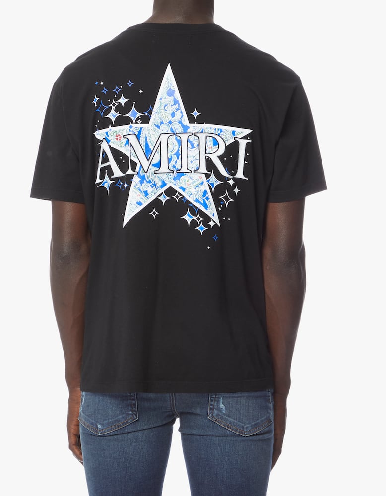 rinascente Amiri Paisley star tee