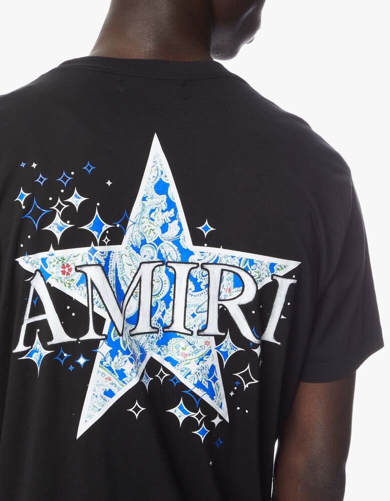 rinascente Amiri Paisley star tee