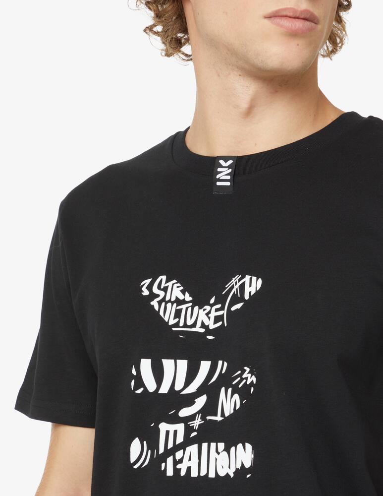 rinascente Inkover Maglietta manica corta logo ink - Nero