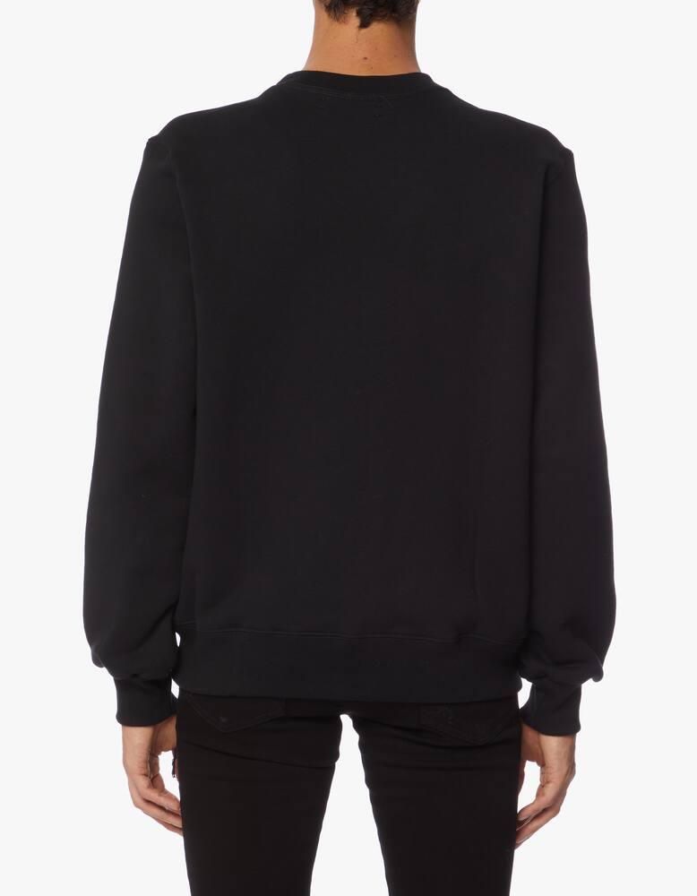 rinascente Amiri Amiri core logo crewneck - black