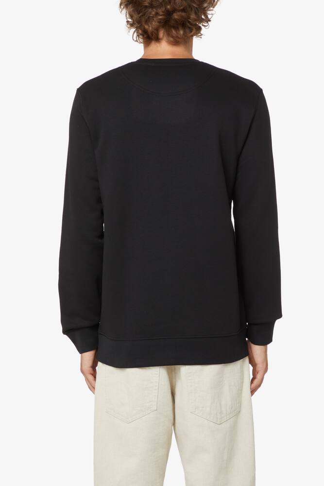 rinascente Inkover Logo embroidery roundneck sweatshirt - Black