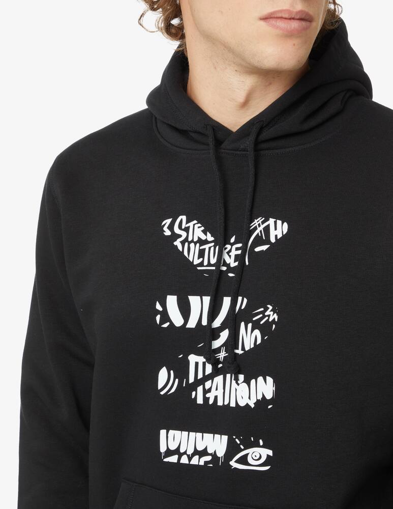 rinascente Inkover Felpa con cappuccio logo ink - Nero