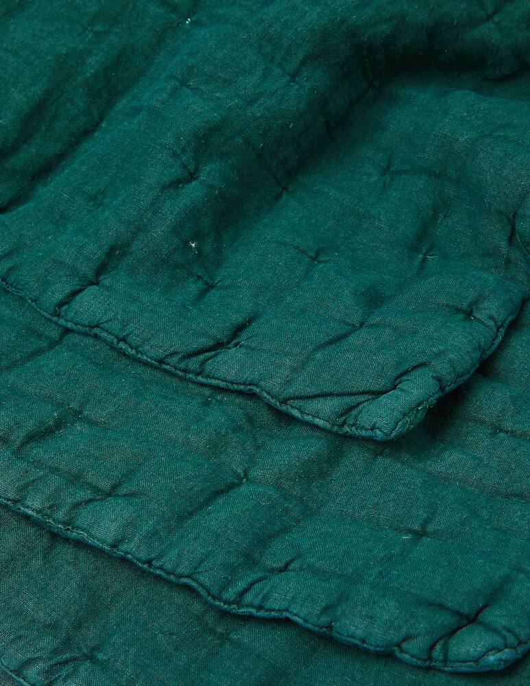 rinascente Once Milano Linen Wavy Blanket