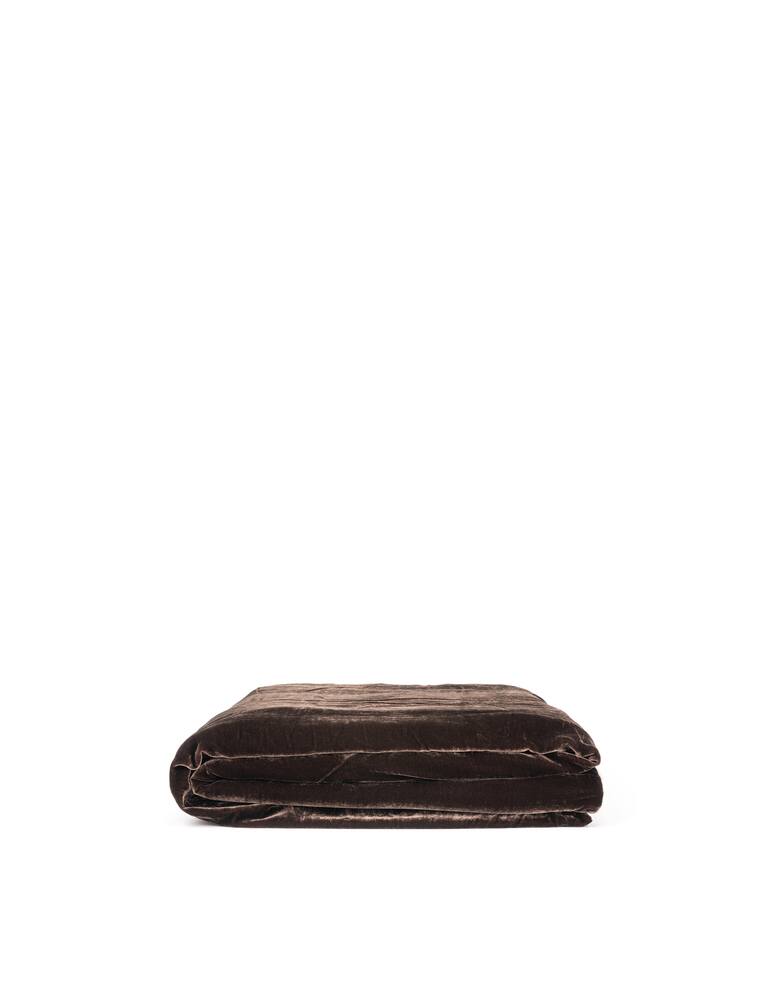 rinascente Once Milano Velvet and Linen Blanket