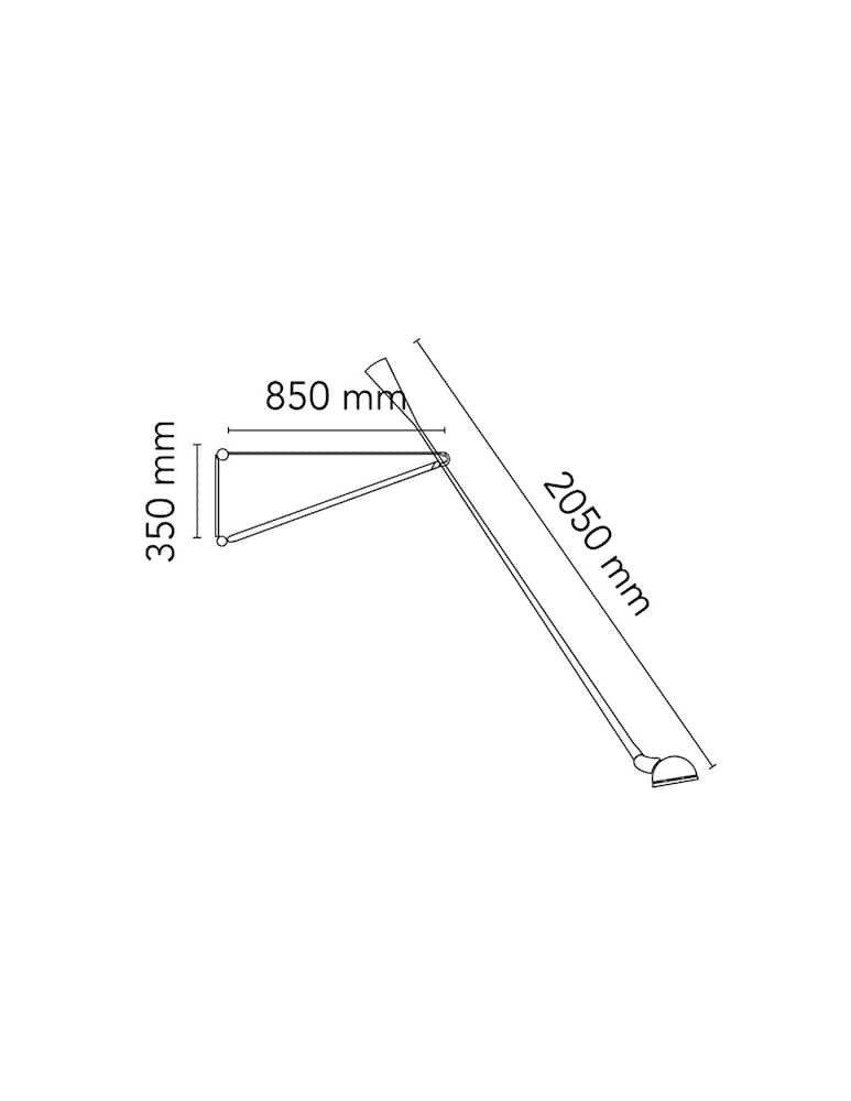 Flos Lampada da parete 265 - immagine 4 Flos Lampada da parete 265 - immagine 4