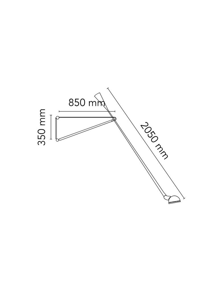 rinascente Flos 265 Lampada da Parete