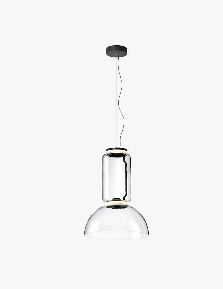 Flos Lampada a sospensione Noctambule S1 Low Cylinder and Bowl - immagine 1 Flos Lampada a sospensione Noctambule S1 Low Cylinder and Bowl - immagine 1