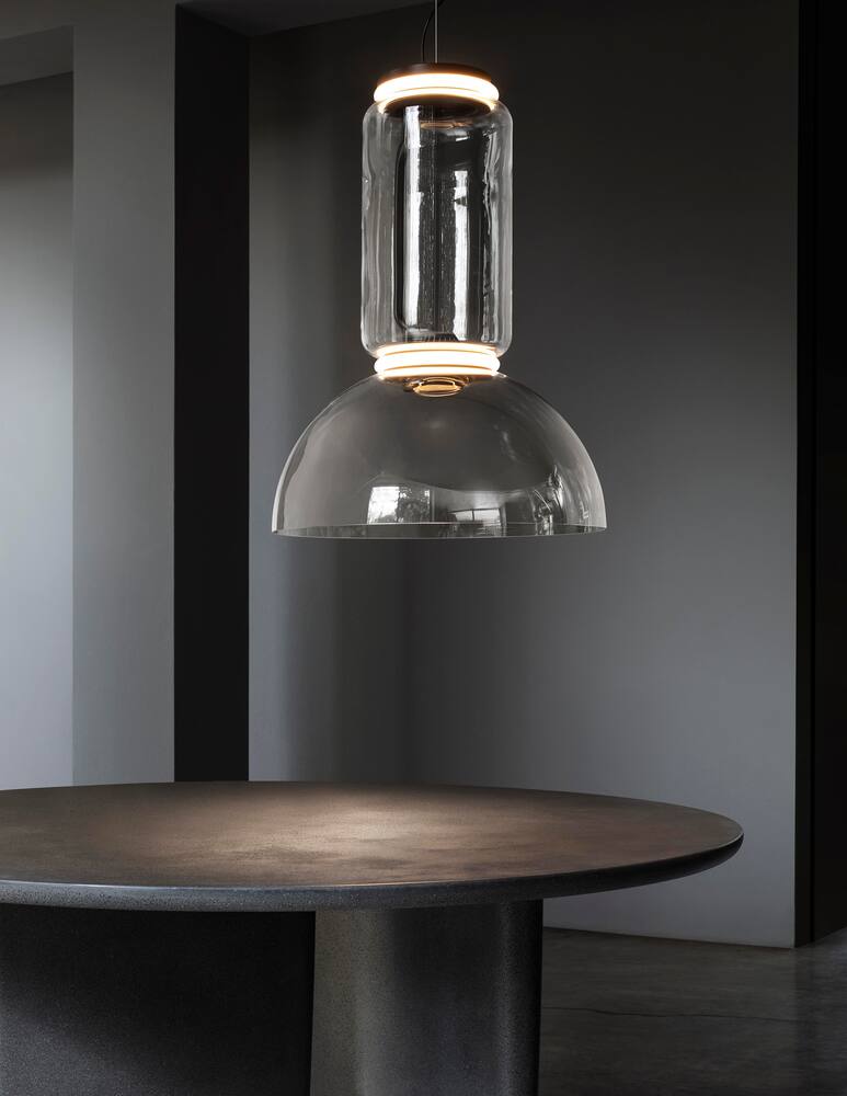 rinascente Flos Noctambule S1 Low Cylinder and Bowl Lampada da Sospensione