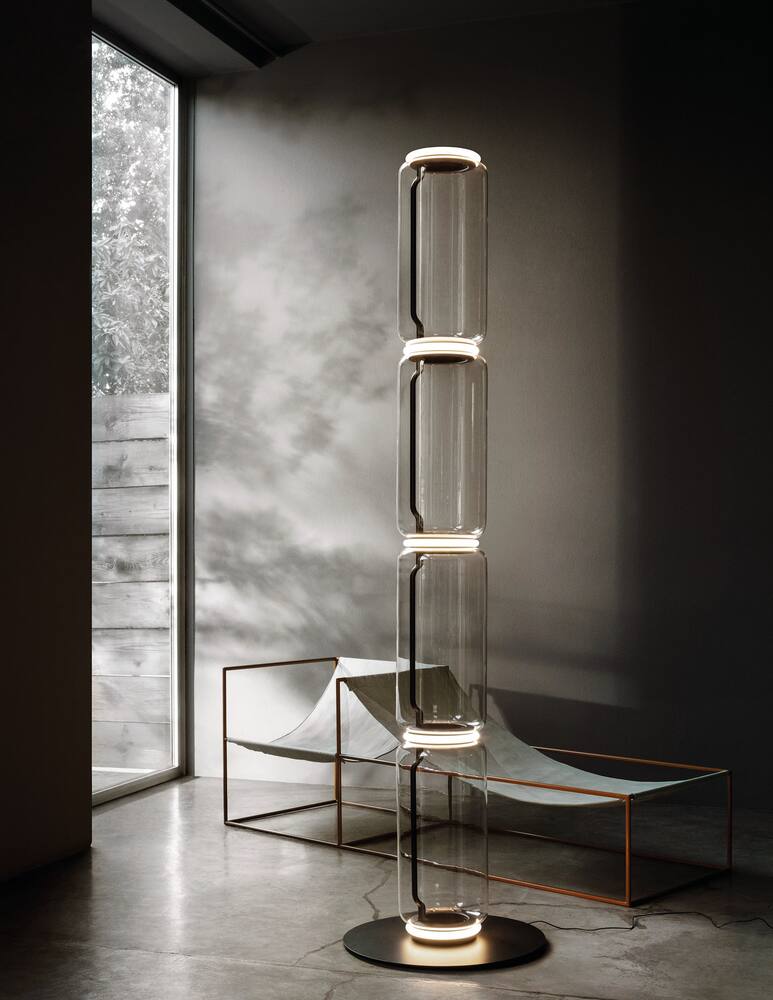 rinascente Flos Noctambule F3 High Cylinders Lampada da Pavimento