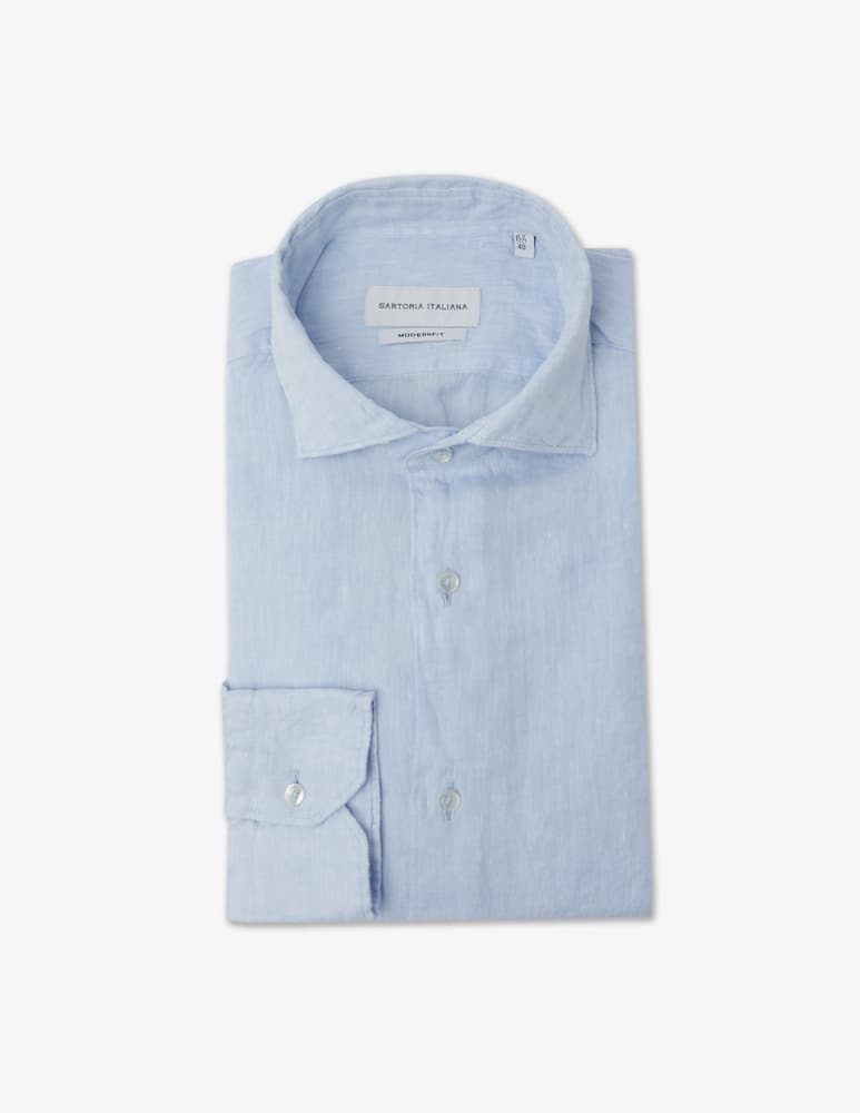 Sartoria Italiana Camicia lino modern - immagine 1 Sartoria Italiana Camicia lino modern - immagine 1