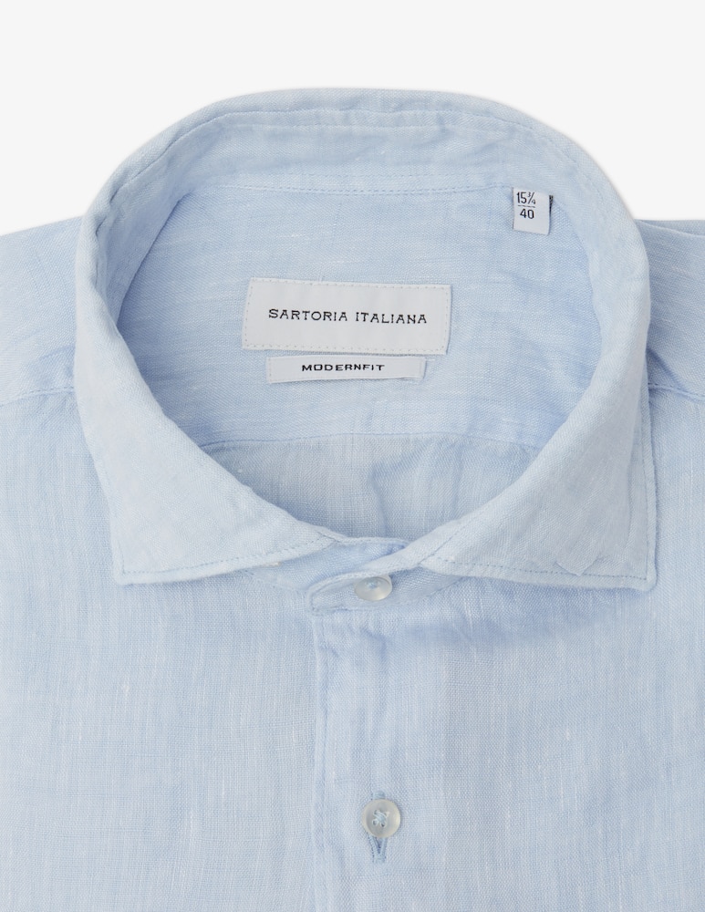 rinascente Sartoria Italiana Modern linen shirt