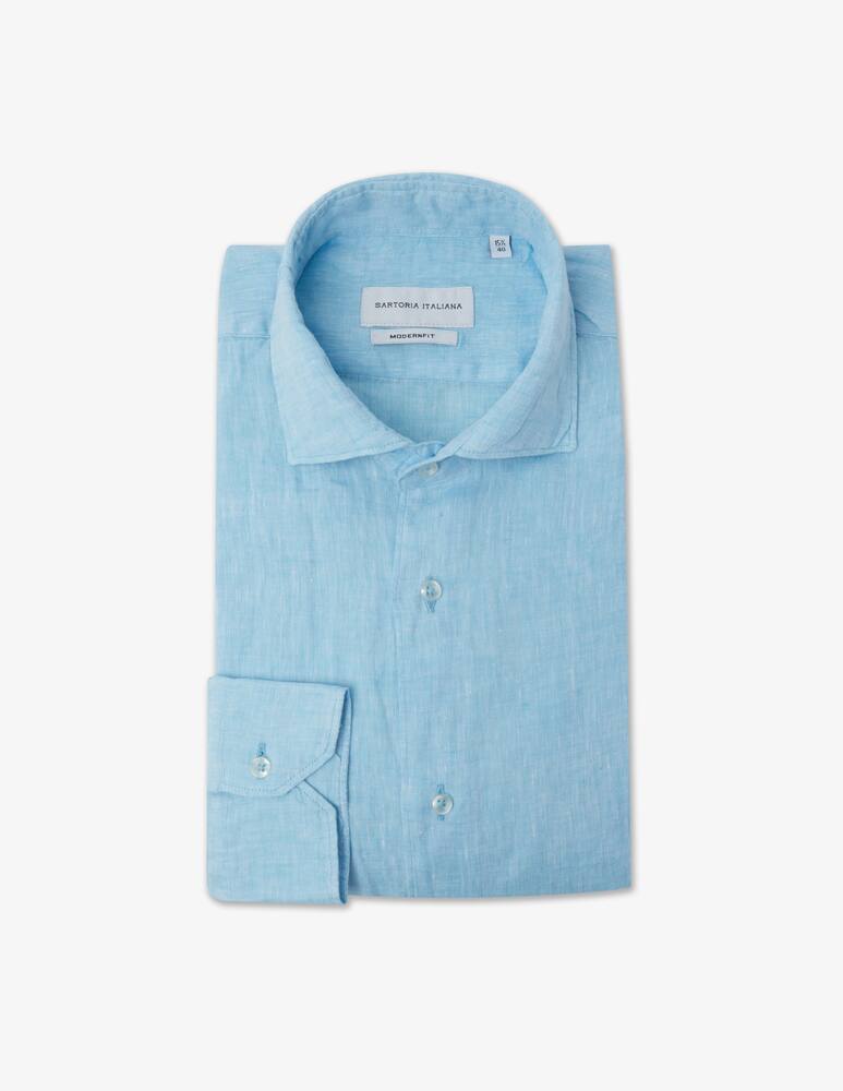 Sartoria Italiana Modern linen shirt - picture 1 Sartoria Italiana Modern linen shirt - picture 1