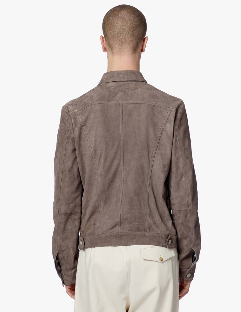 rinascente Jacob Cohen Giacca trucker manica lunga in pelle 