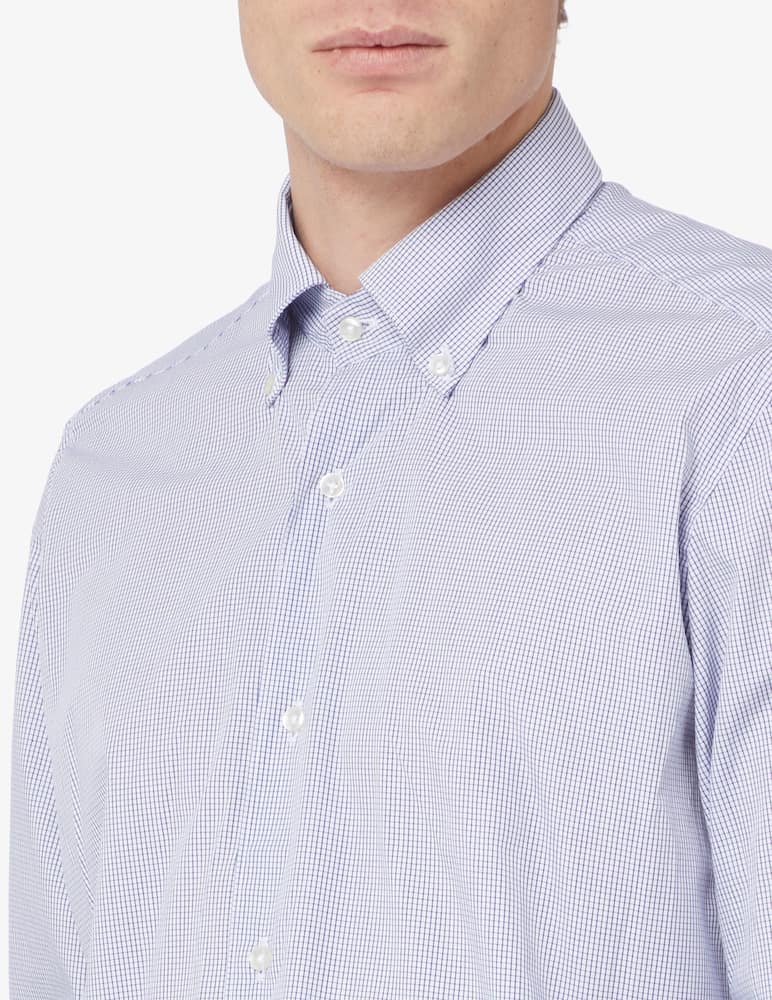 Sartoria Italiana Camicia micro quadro - immagine 4 Sartoria Italiana Camicia micro quadro - immagine 4
