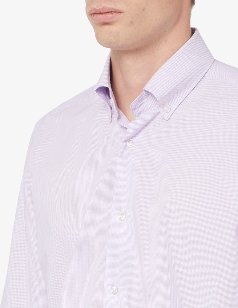Sartoria Italiana Camicia micro quadro - immagine 4 Sartoria Italiana Camicia micro quadro - immagine 4