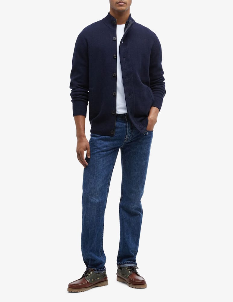 rinascente Barbour Cardigan in lana con zip e bottoni
