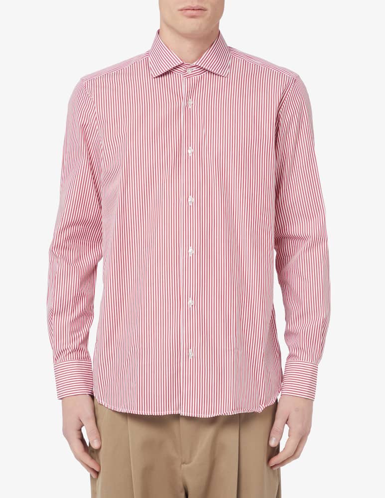 Sartoria Italiana Camicia bastoncino regular fit collo francese - immagine 1 Sartoria Italiana Camicia bastoncino regular fit collo francese - immagine 1