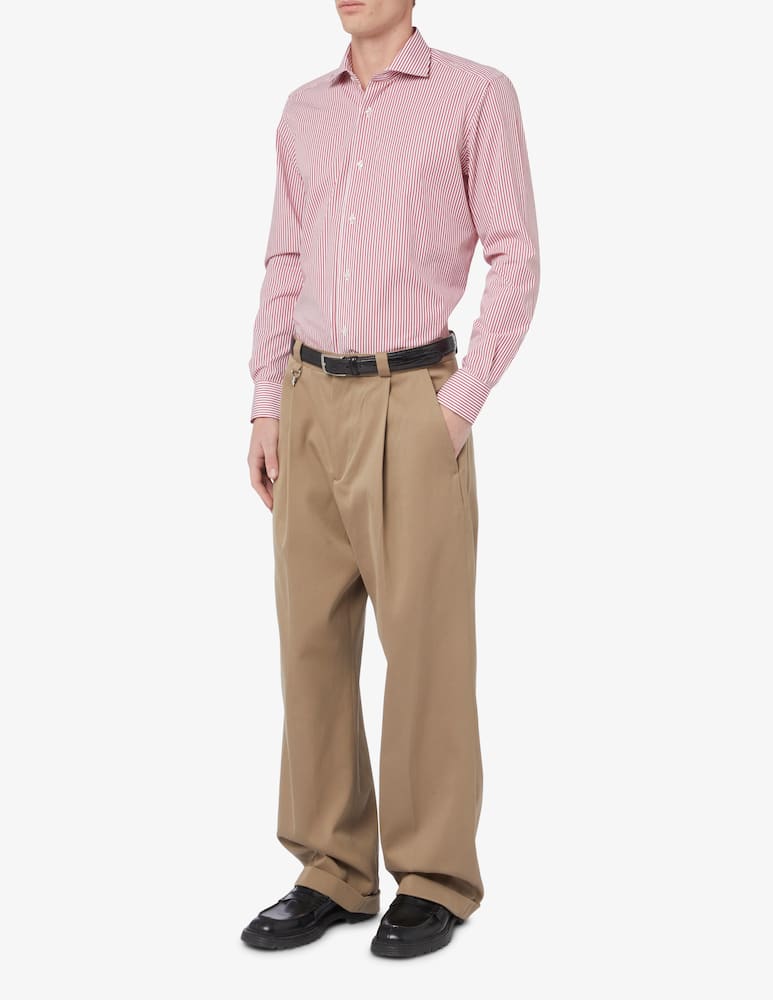 Sartoria Italiana Camicia bastoncino regular fit collo francese - immagine 2 Sartoria Italiana Camicia bastoncino regular fit collo francese - immagine 2