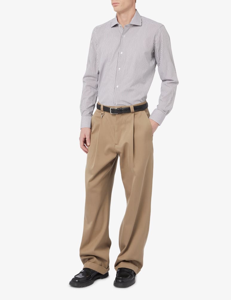 Sartoria Italiana Camicia bastoncino regular fit collo francese - immagine 2 Sartoria Italiana Camicia bastoncino regular fit collo francese - immagine 2