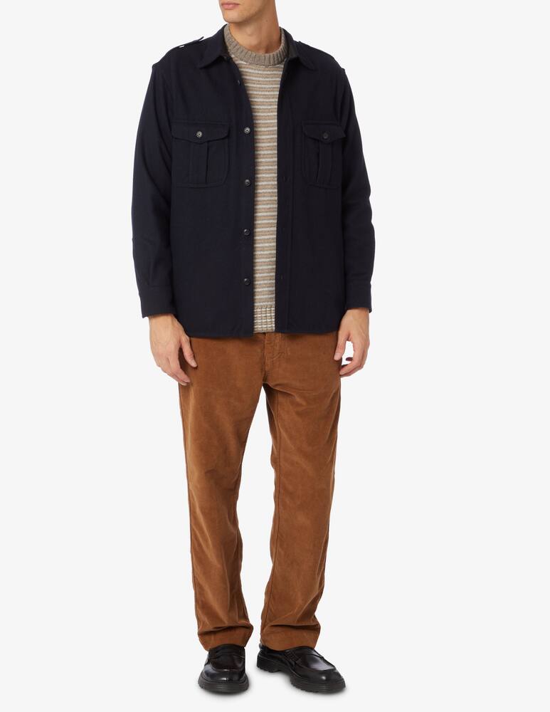 rinascente East Harbour Overshirt - Blue