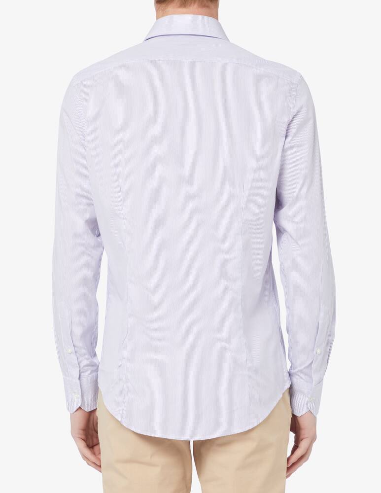 rinascente Sartoria Italiana Camicia riga sottile slim collo francese