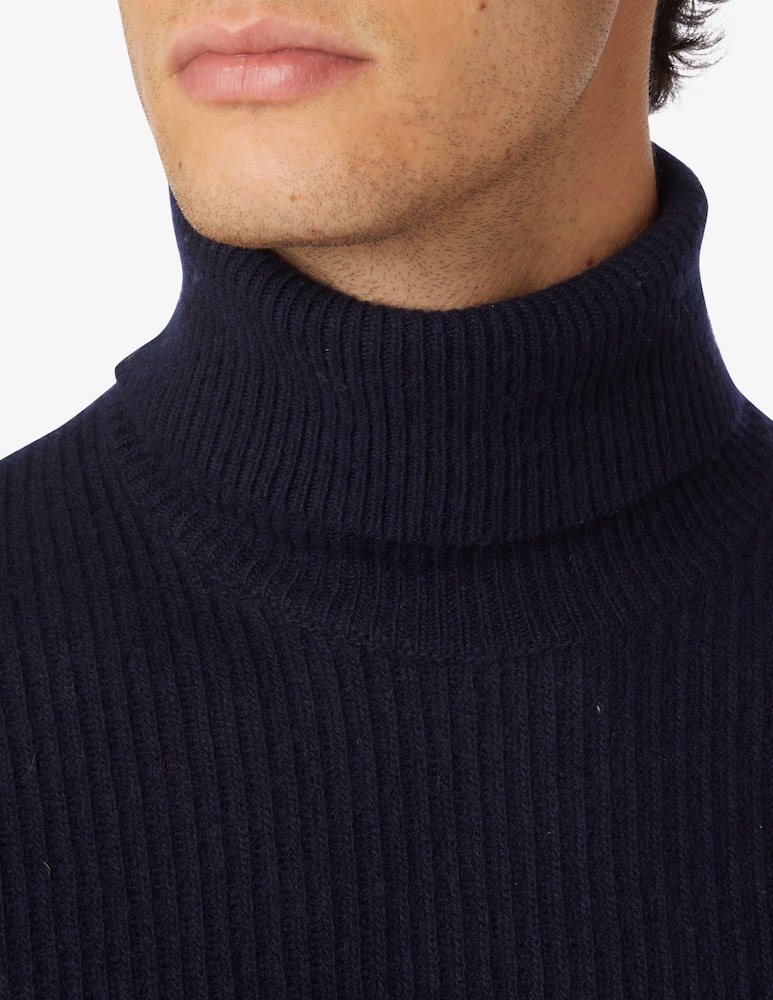 rinascente East Harbour Wool mix turtleneck - Blue